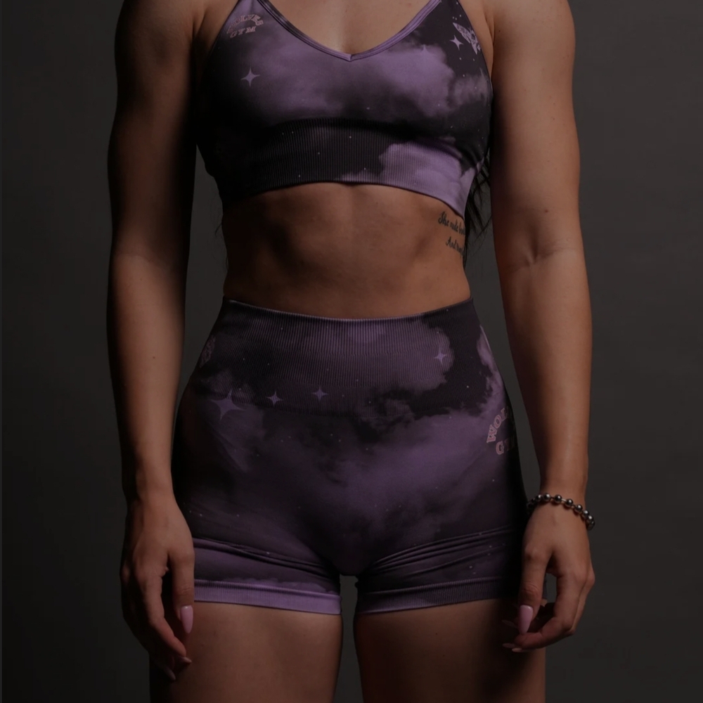 Darc Sport Purple Athletic Shorts